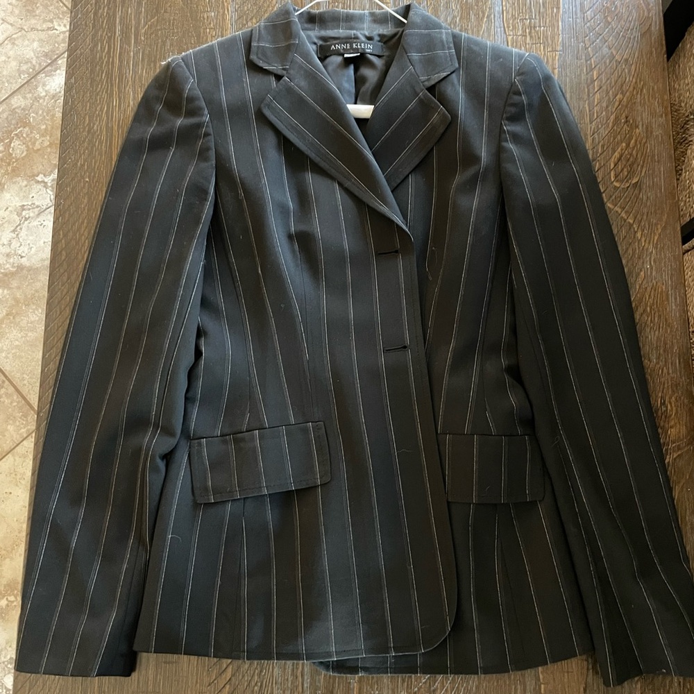 Anne Klein Black Pantsuit